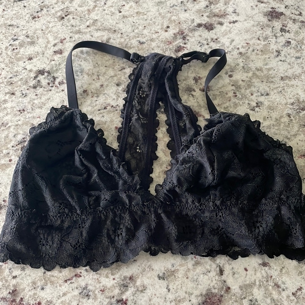 Aerie Black Lace Bralette